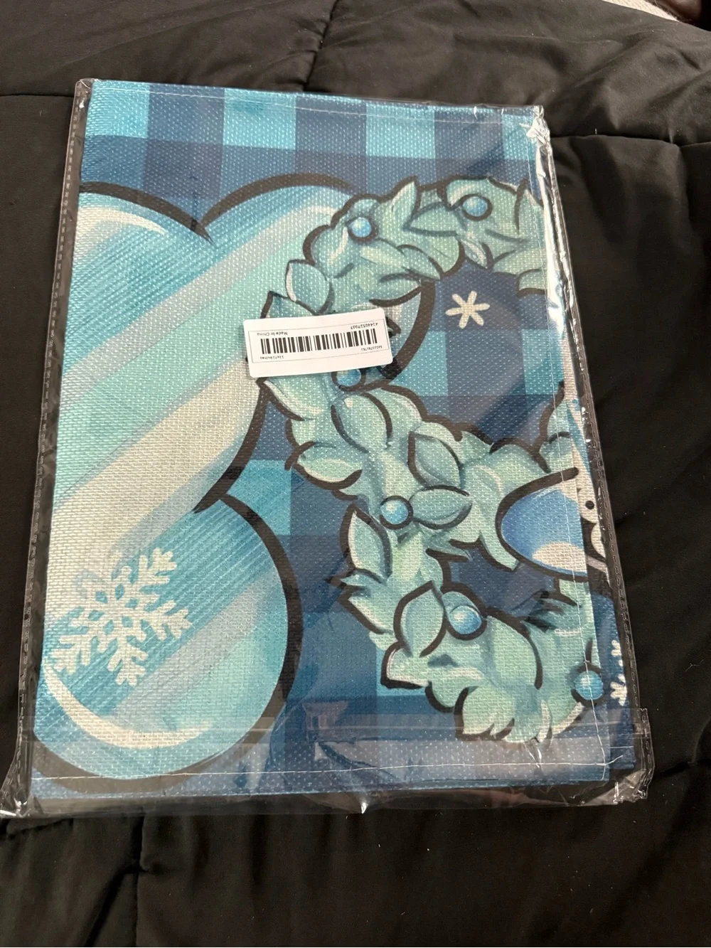 Winter Mickey Ears Table Runner